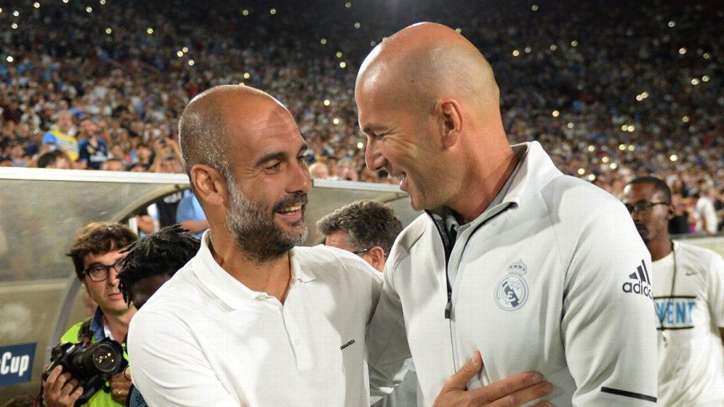 guardiola zidane