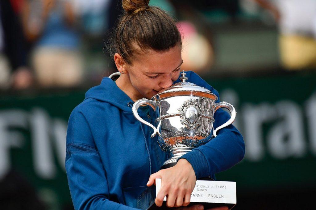 Halep RG trofeu