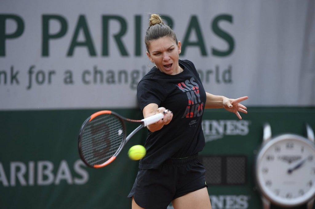 Halep antrenament