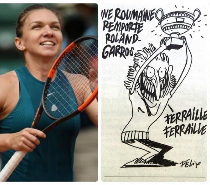 Halep-caricatura