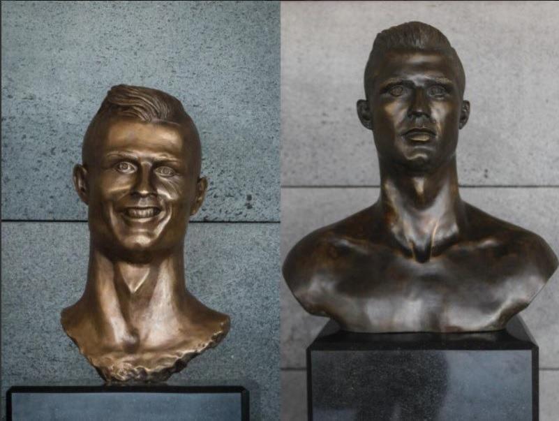 Ronaldo-statuie