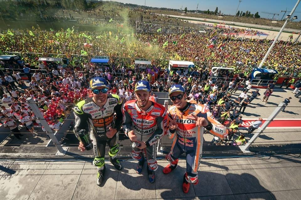 podium Moto GP