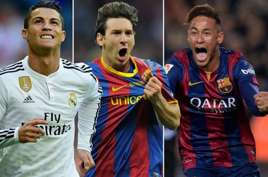 ronaldo messi neymar