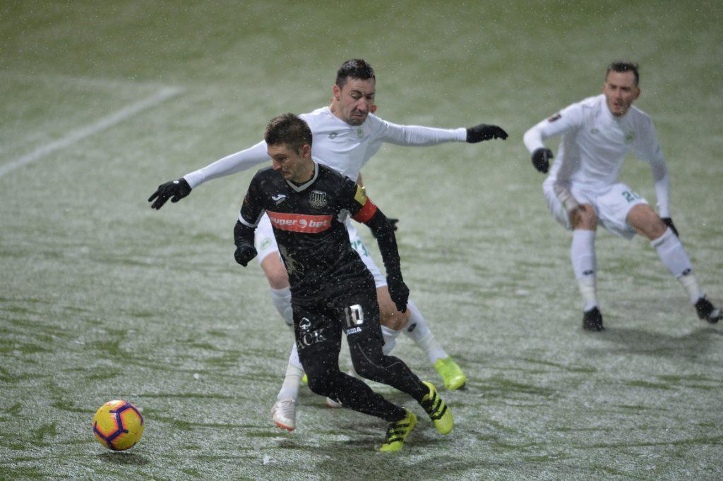 FOTBAL:CONCORDIA CHIAJNA-CSM POLITEHNICA IASI, LIGA 1 BETANO (14.12.2018)