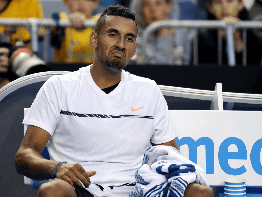 kyrgios arogant