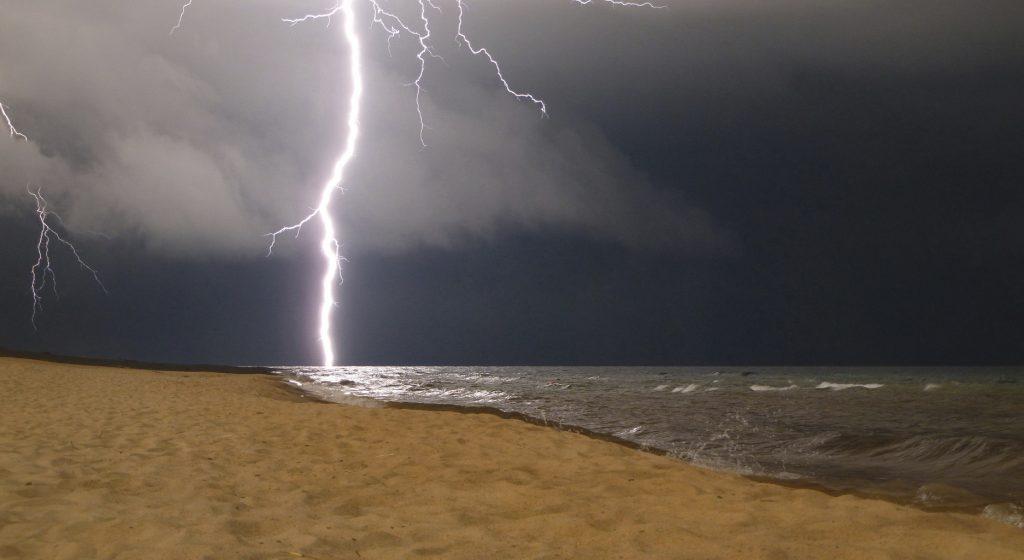 Lightning strike