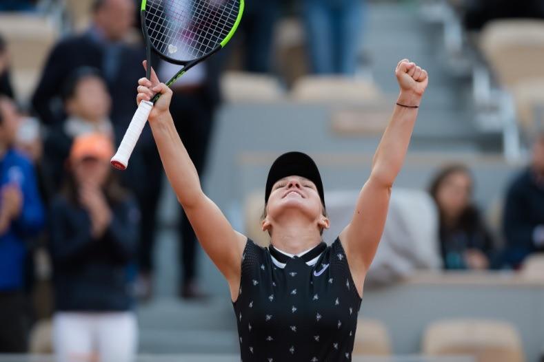 Halep bucurie RG