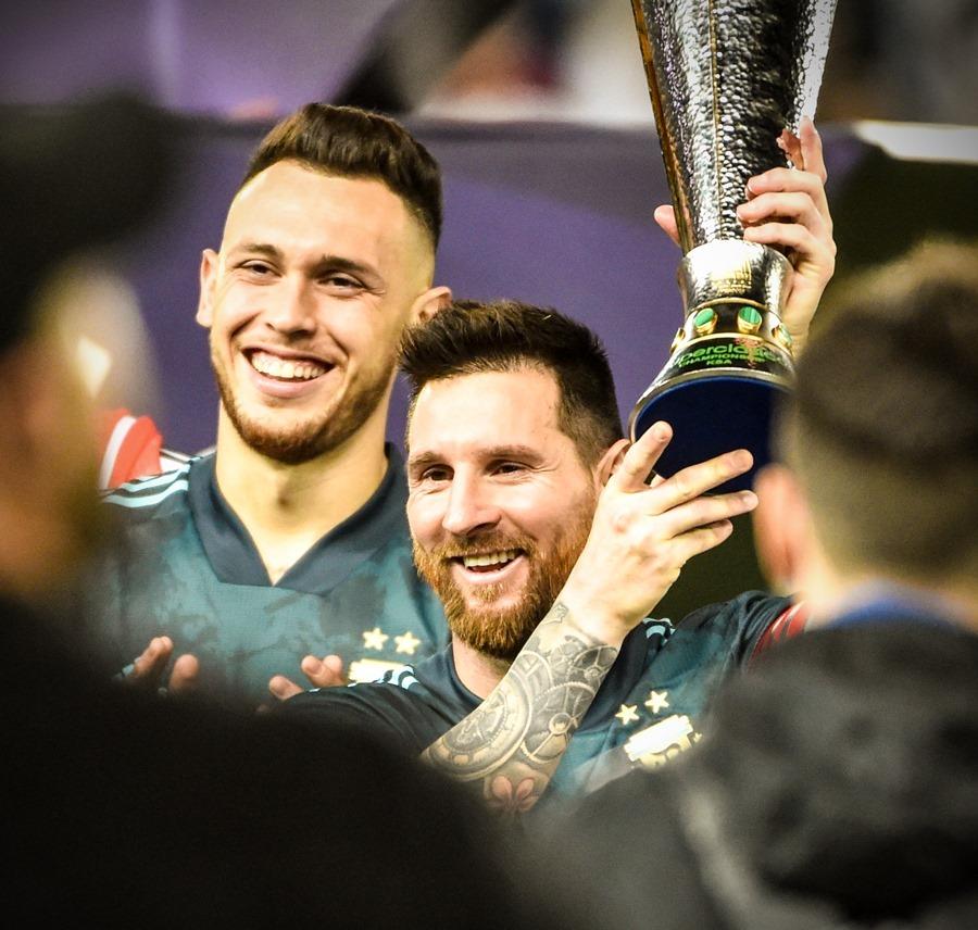 messi trofeu