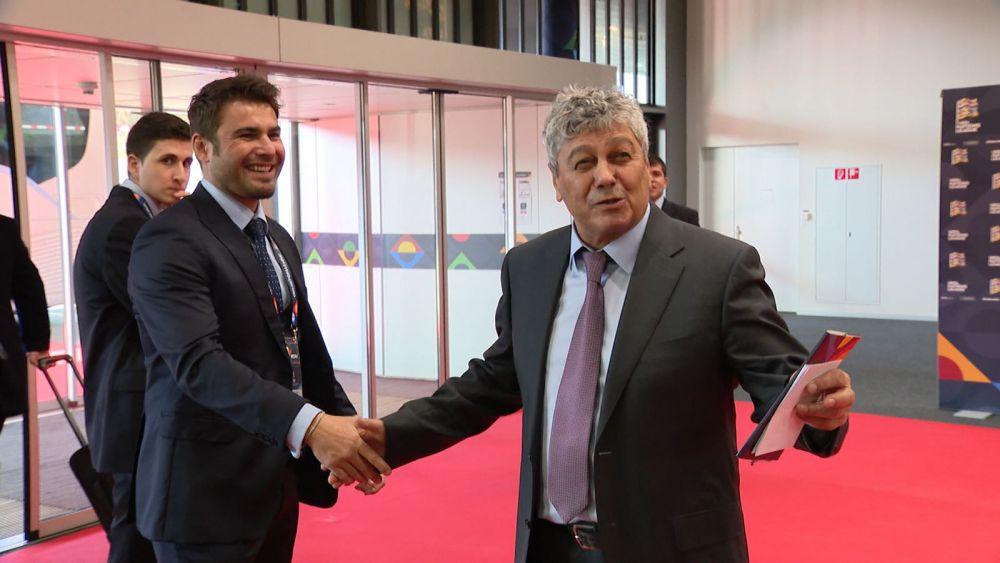 Adrian Mutu şi Mircea Lucescu