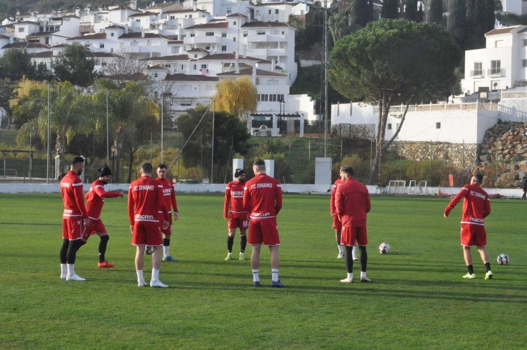 dinamo cantonament spania