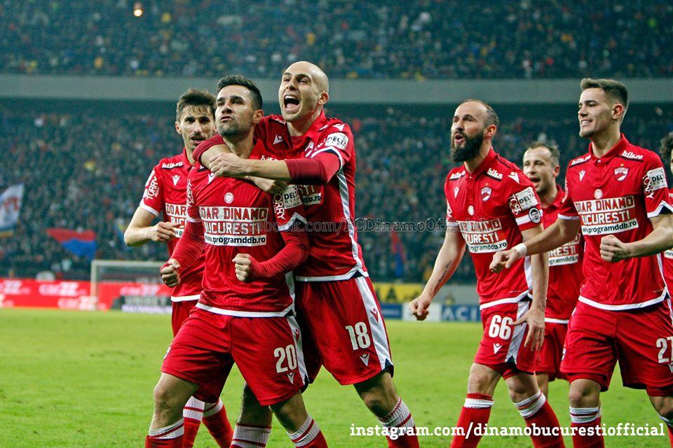 Dinamo jucatori bucurie