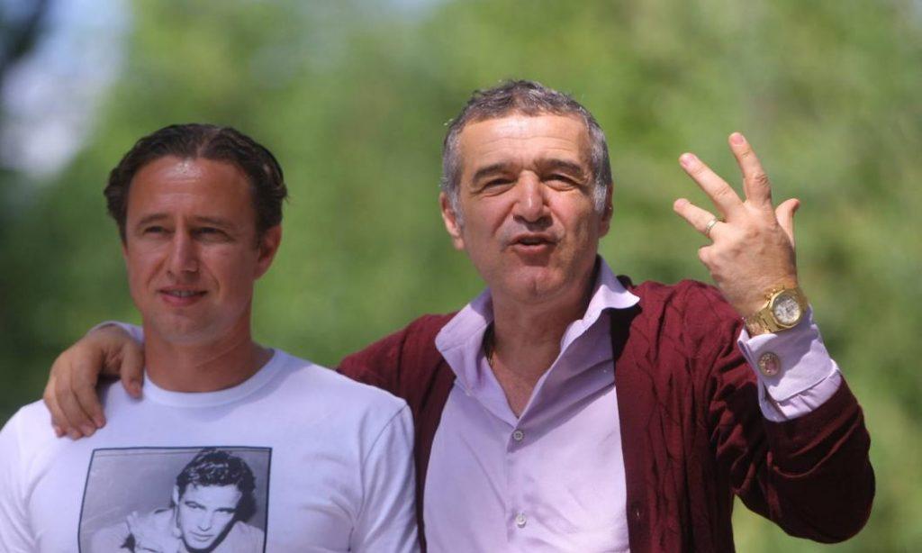 Laurențiu Reghecampf și Gigi Becali