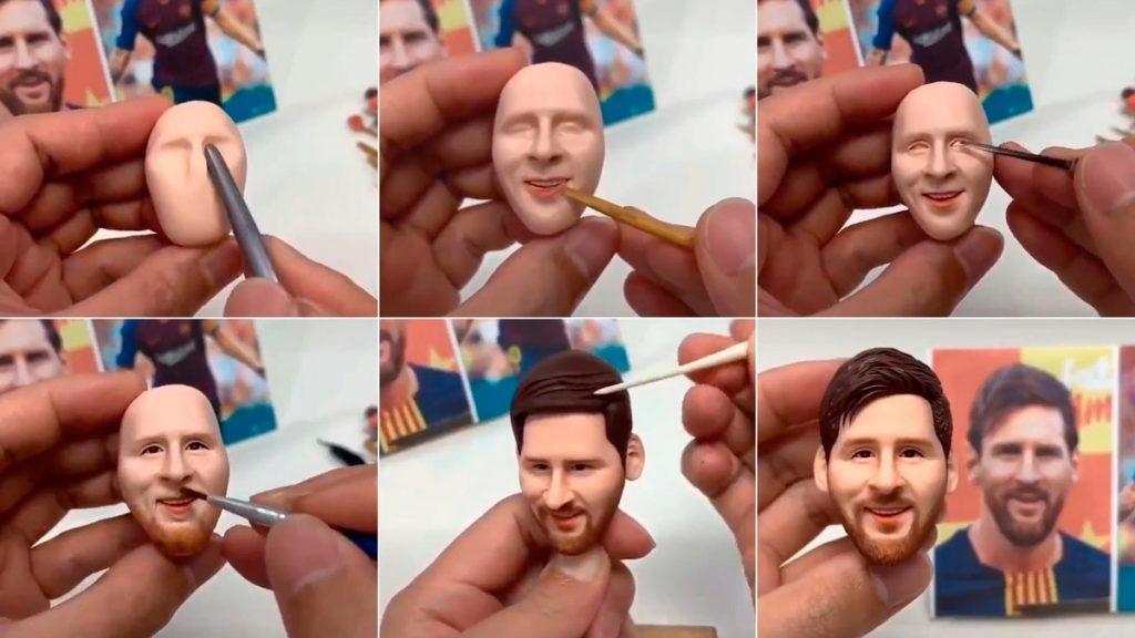 messi figurina