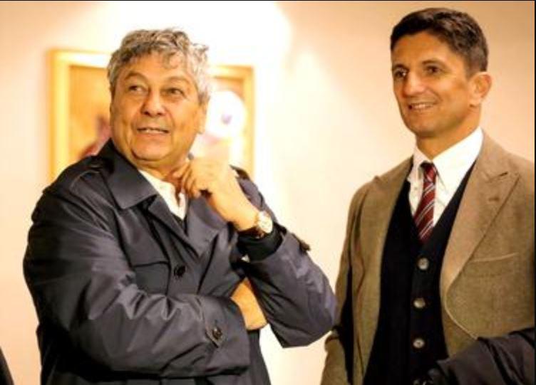 Mircea Lucescu și Răzvan Lucescu
