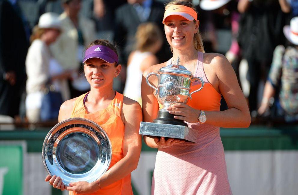 halep sarapova 2014