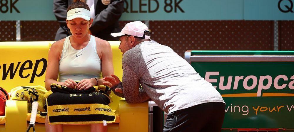 Simona Halep și Daniel Dobre