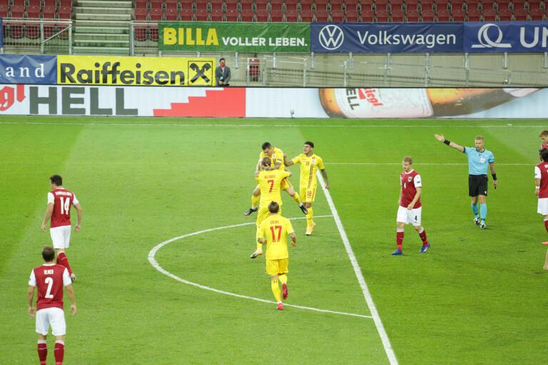 austria romania gol alibec