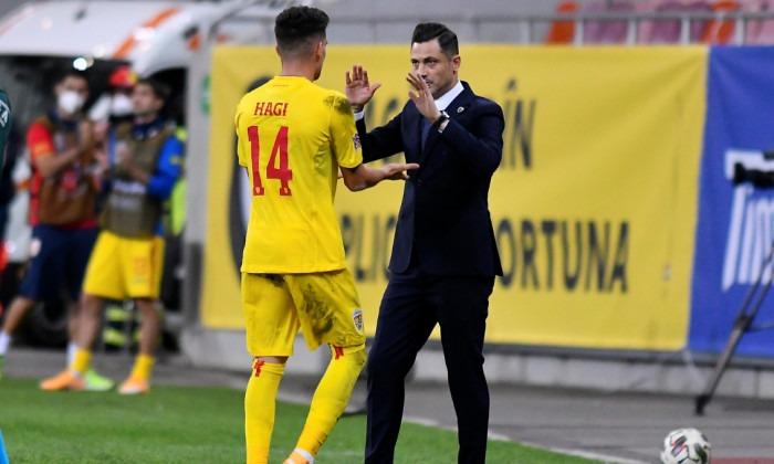 Ianis Hagi şi Mirel Rădoi