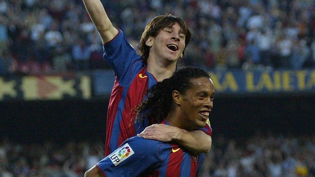 ronaldinho&messi