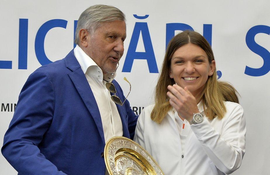 Ilie Năstase și Simona Halep