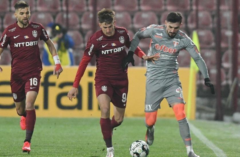 FOTBAL:CFR CLUJ-UTA ARAD, LIGA 1 CASA PARIURILOR (22.11.2020)