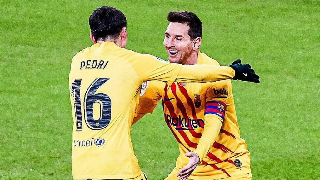 pedri messi