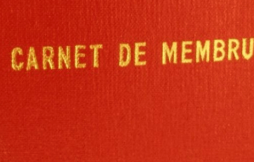 carnet de membru