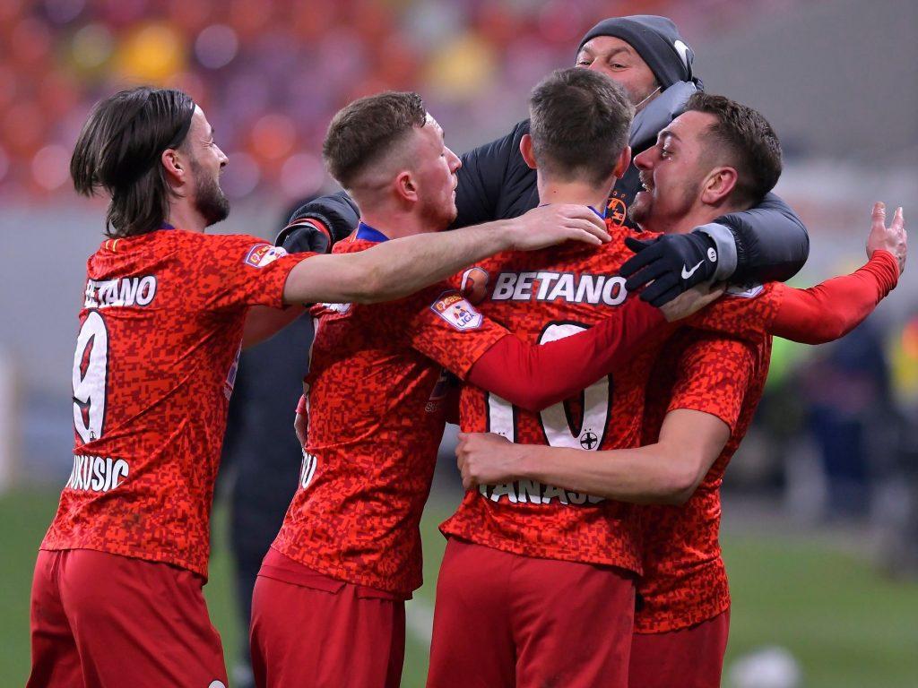 FCSB – Gaz Metan, bucurie