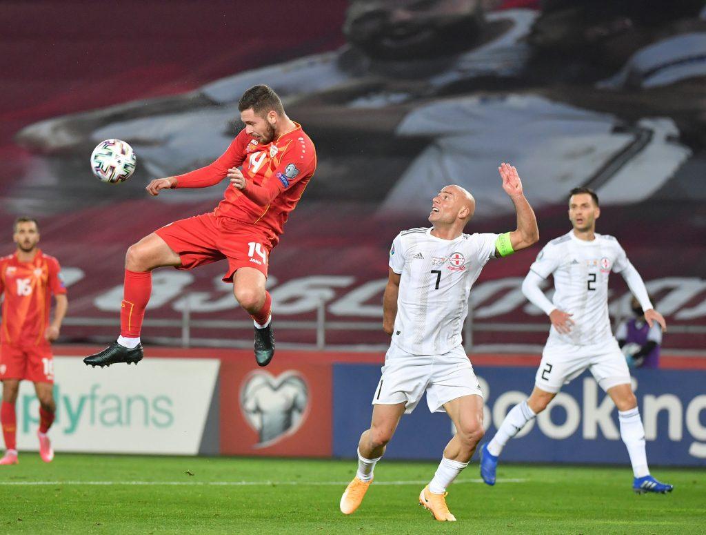 (SP)GEORGIA TBILISI FOOTBALL UEFA EUROPEAN CHAMPIONSHIP PLAY OFFS