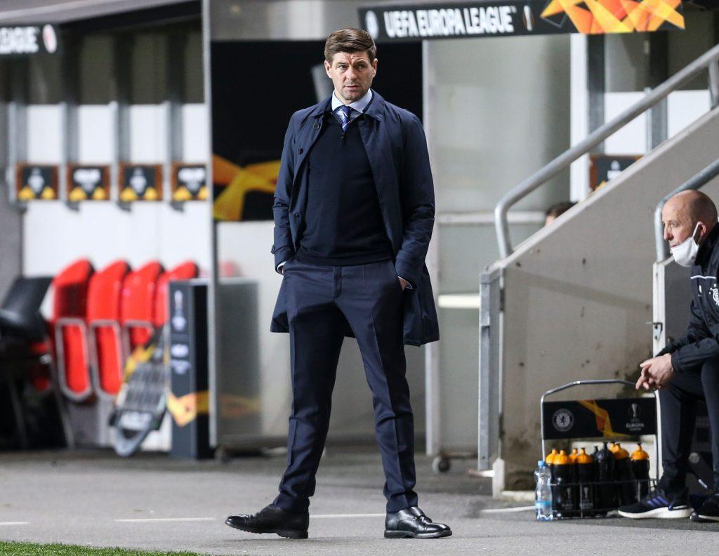 Slavia Prague v Rangers, UEFA Europa League Round of 16 1st Leg, Football, Sinobo Stadium, Prague, Czech Republic – 11 Mar 2021