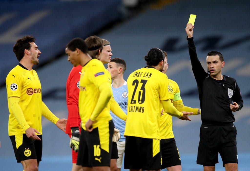 Manchester City v Borussia Dortmund – UEFA Champions League – Quarter Final – First Leg – Etihad Stadium