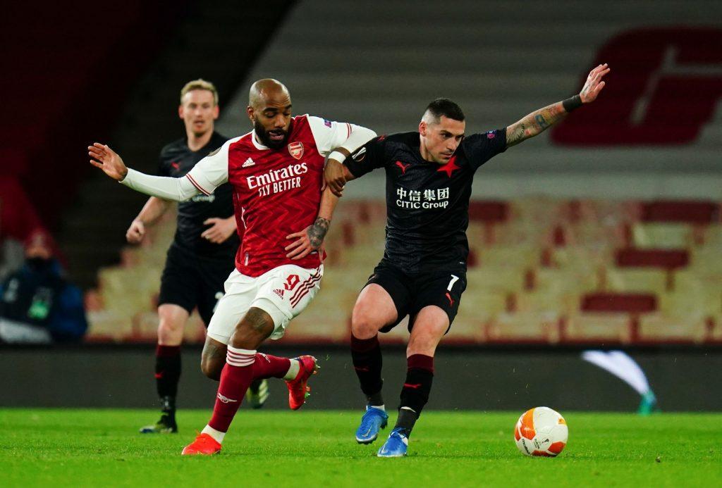 Arsenal v Slavia Prague, UEFA Europa League, Quarter Final, First Leg, Football, Emirates Stadium, London, UK – 08 Apr 2021