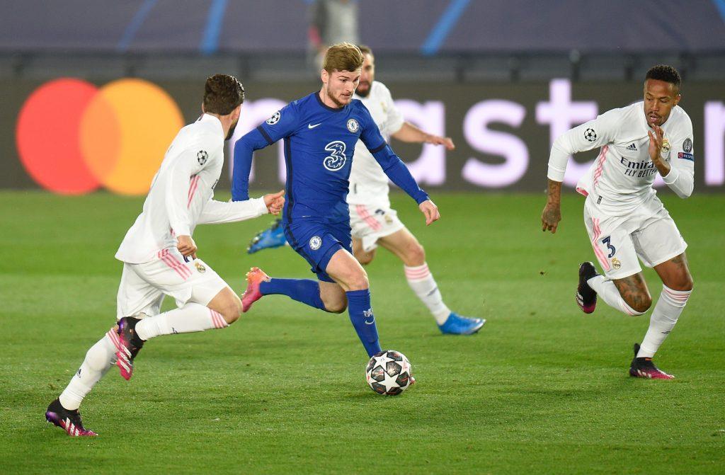 Real Madrid v Chelsea, UEFA Champions League, Semi Final, First Leg, Football, Estadio Alfredo Di Stefano, Madrid, Spain – 27 Apr 2021