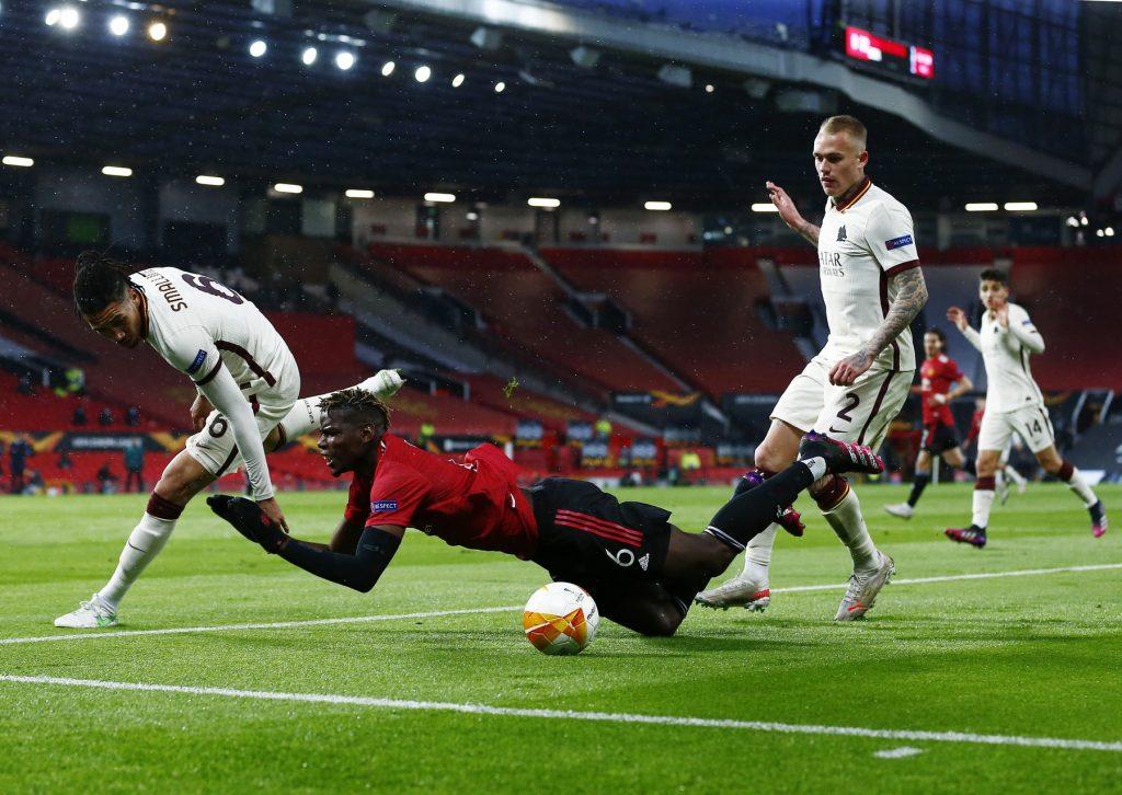 Manchester United v Roma, UEFA Europa League, Semi Final, First Leg, Football, Old Trafford, Manchester, UK – 29 Apr 2021