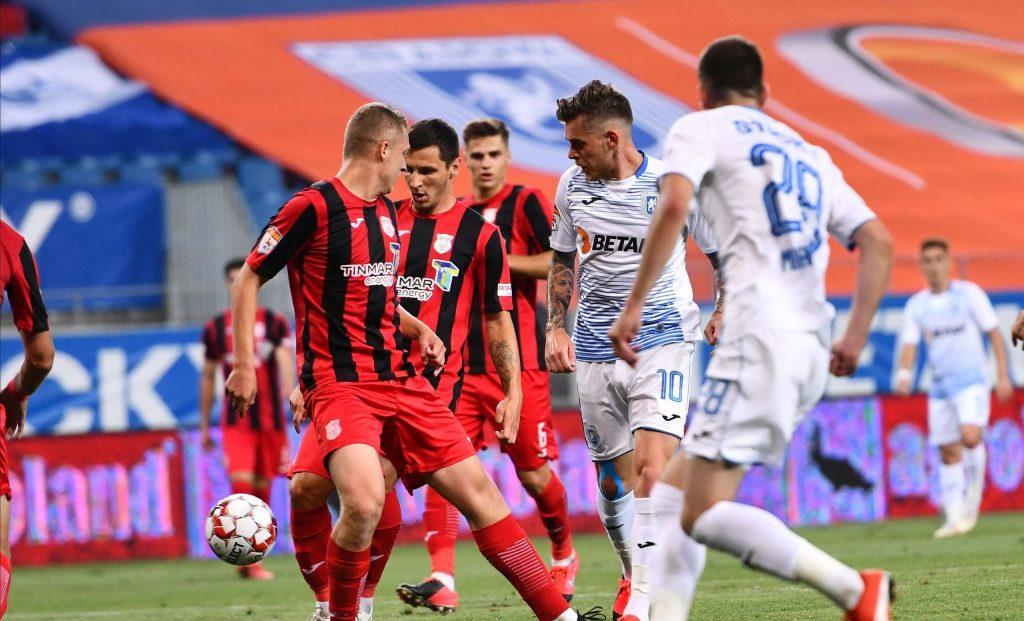 CSU Craiova – Astra. Crepulja, cel care este cu fața la minge
