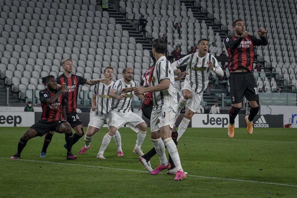 Turin. League match Serie A Tim 2020/2021. Juventus Vs Milan. Allianz Stadium