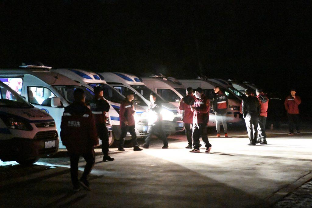 CHINA GANSU JINGTAI MARATHON EXTREME WEATHER (CN)