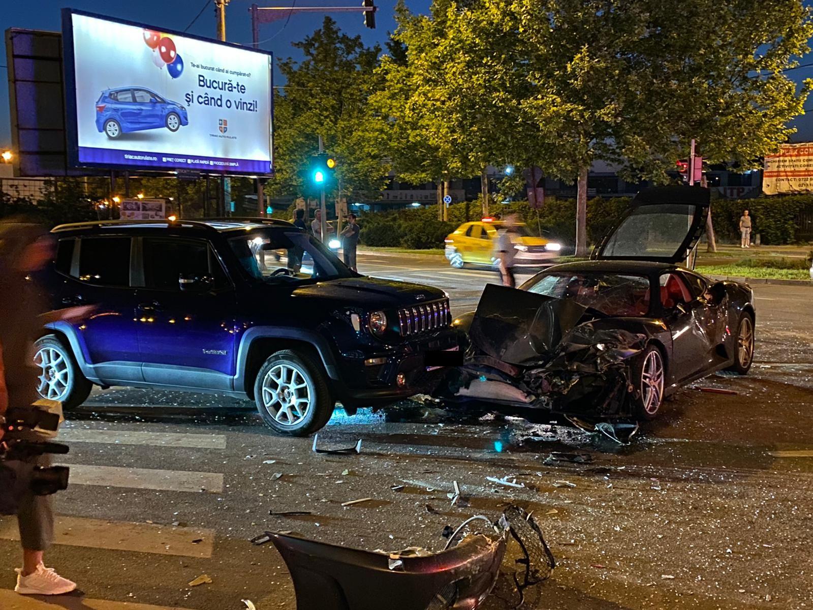 Accident în Bucureşti