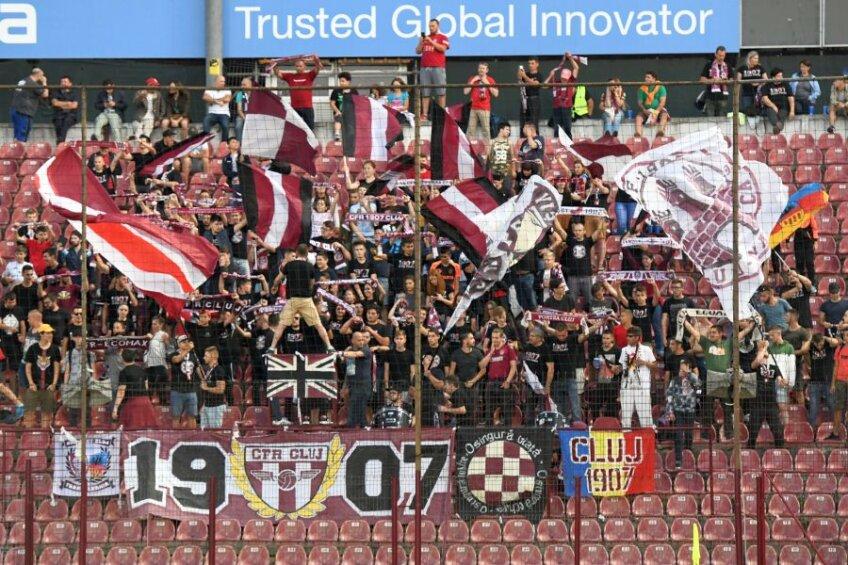Suporterii lui CFR Cluj