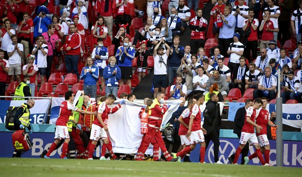 UEFA Euro 2020 football tournament, Finland vs. Denmark, Copenhagen – 12 Jun 2021