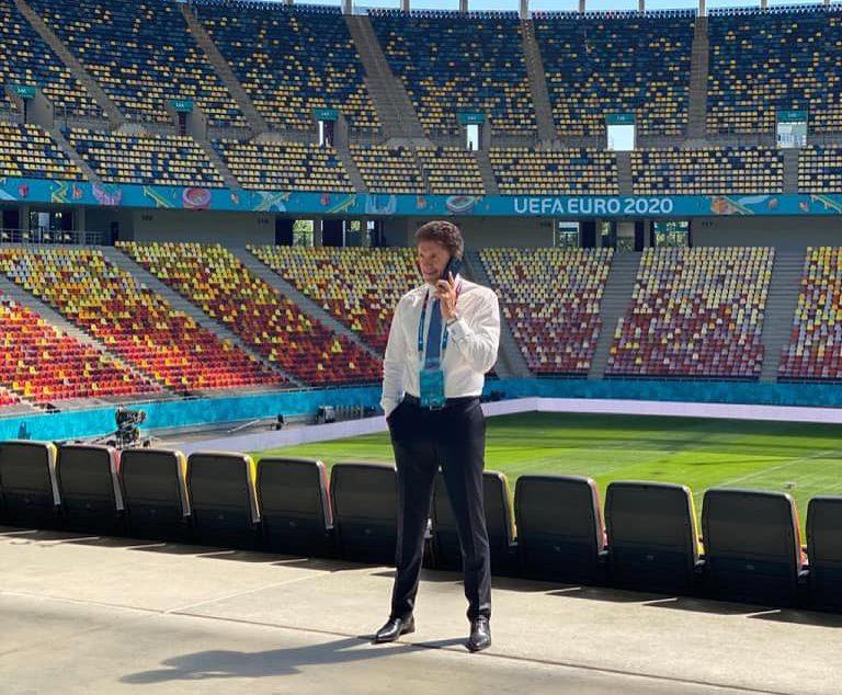 Gică Popescu pe Arena Națională, EURO 2020
