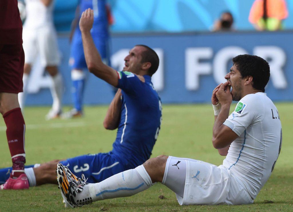 Luis Suarez bite