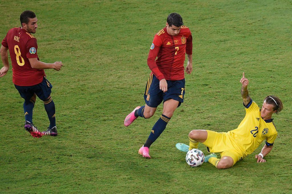 Spain v Sweden Euro 2020 match, group E, matchday 1. Football, La Cartuja Stadium, Sevilla, Spain – 14 Jun 2021