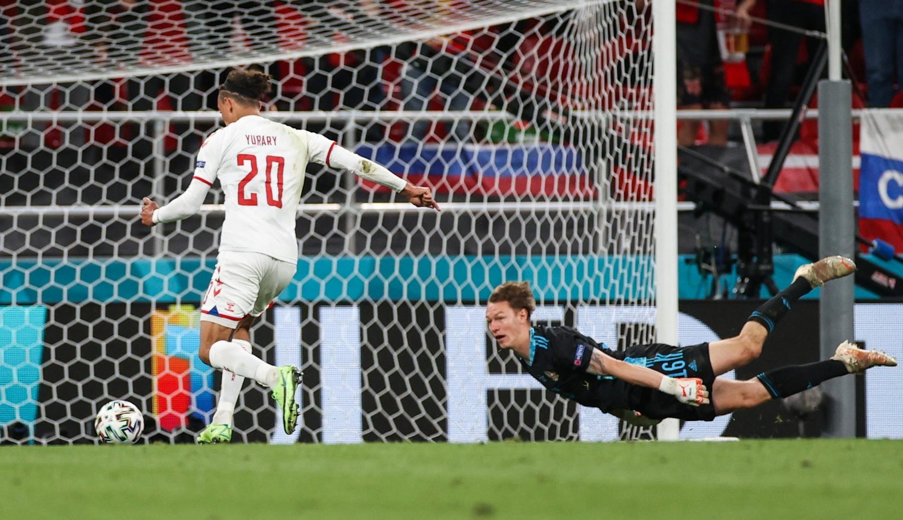 Rusia – Danemarca, Euro 2020, sursa foto: Profimedia Images