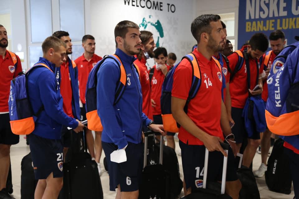 Borac Banja in aeroport