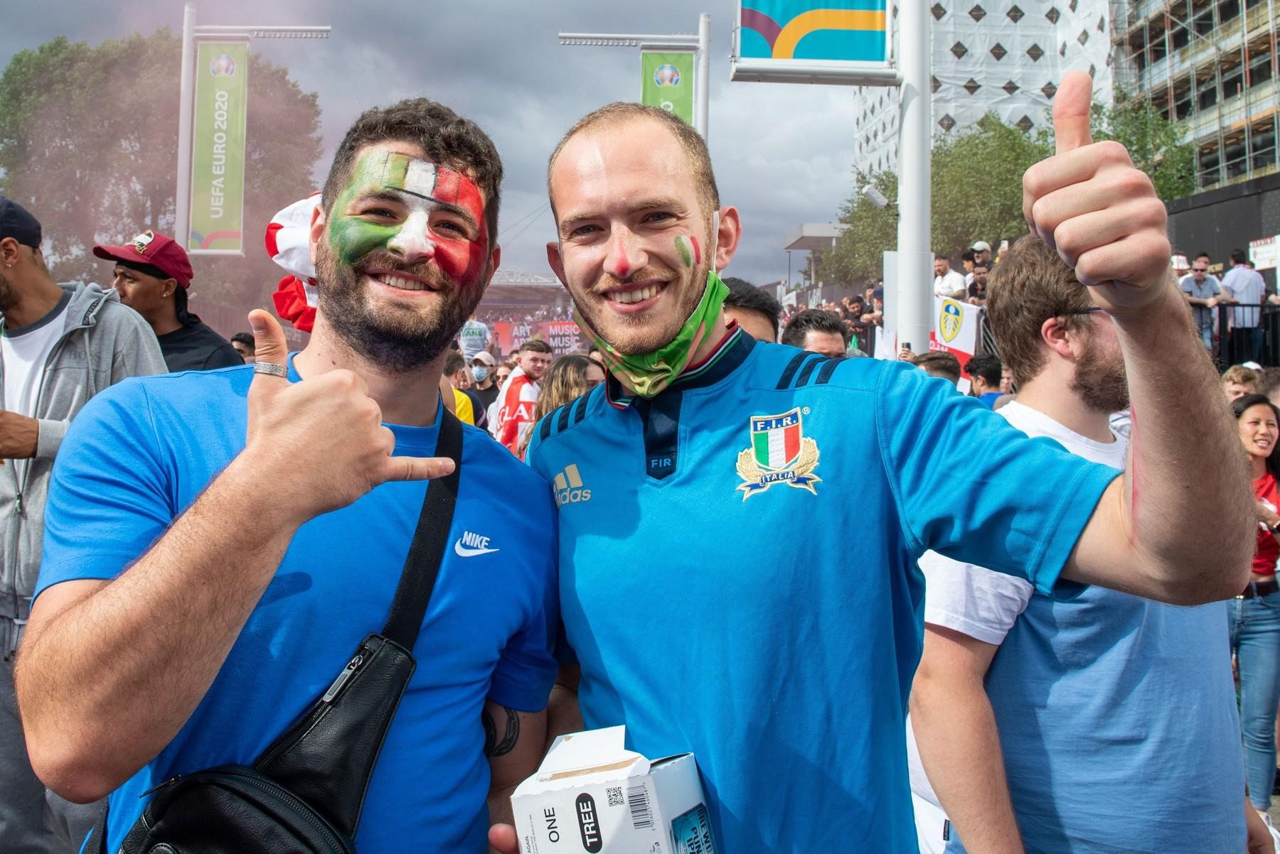 Suporterii Italiei/Sursa foto: Profimedia Images
