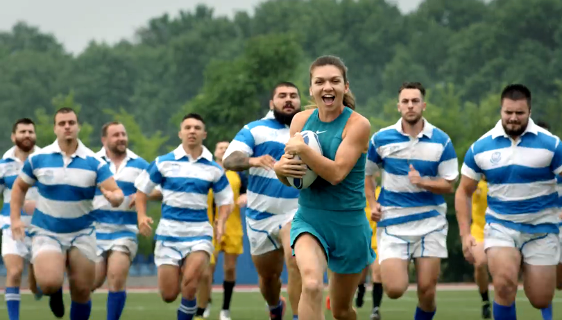 Simona Halep, într-un spot publicitar