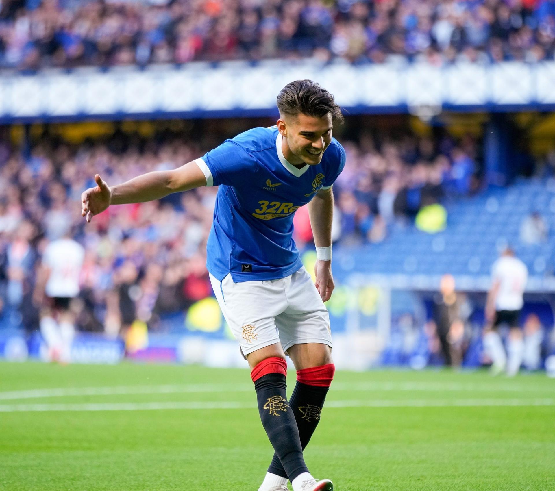 Ianis Hagi, sursa foto- Rangers/ Facebook
