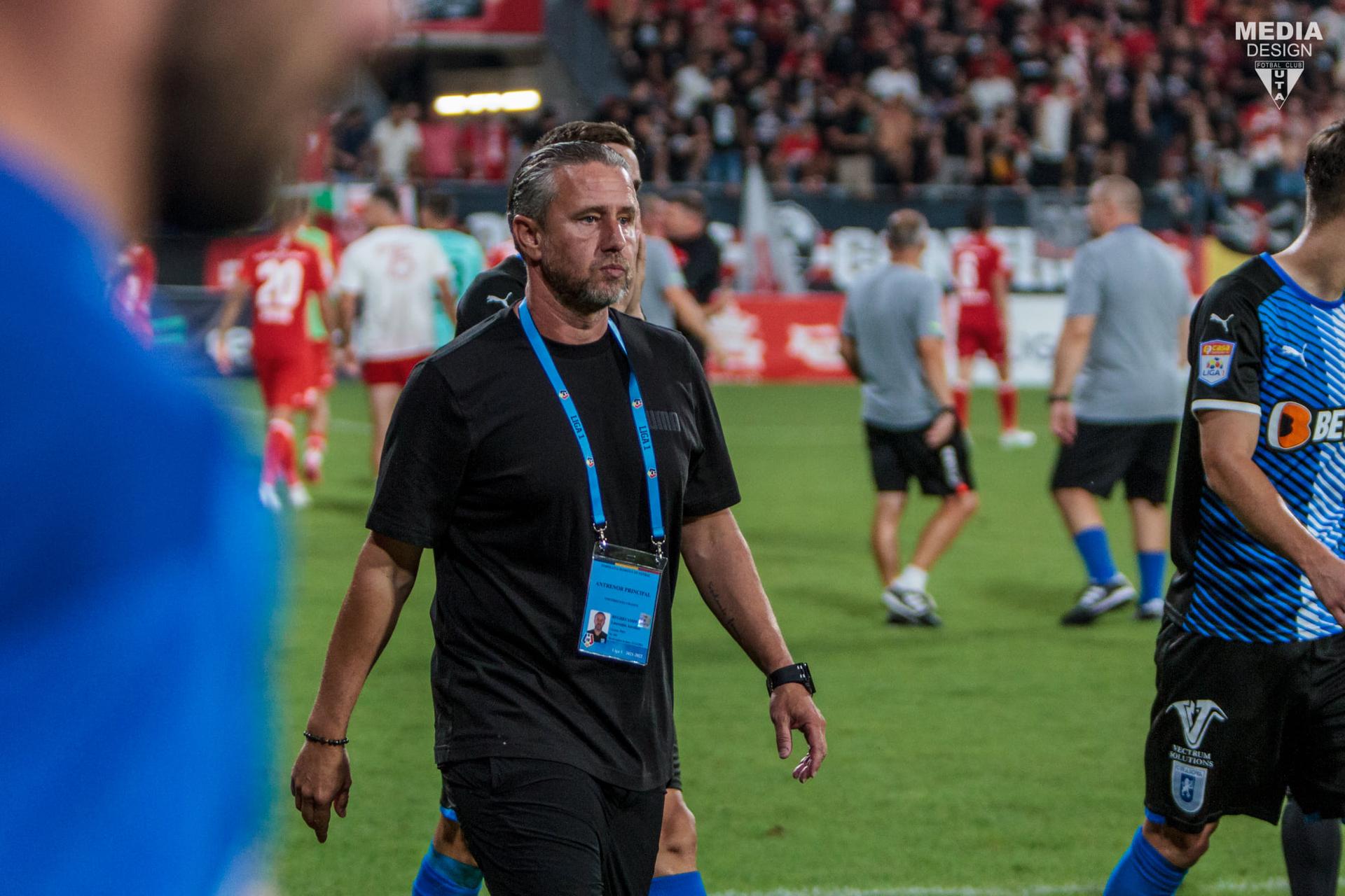 Laurentiu Reghecampf, sursa foto- UTA Arad/Facebook