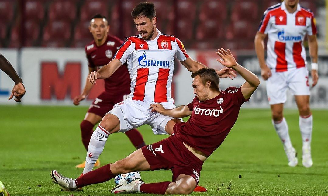 CFR Cluj – Steaua Roșie Belgrad, sursa foto: CFR Cluj/Facebook